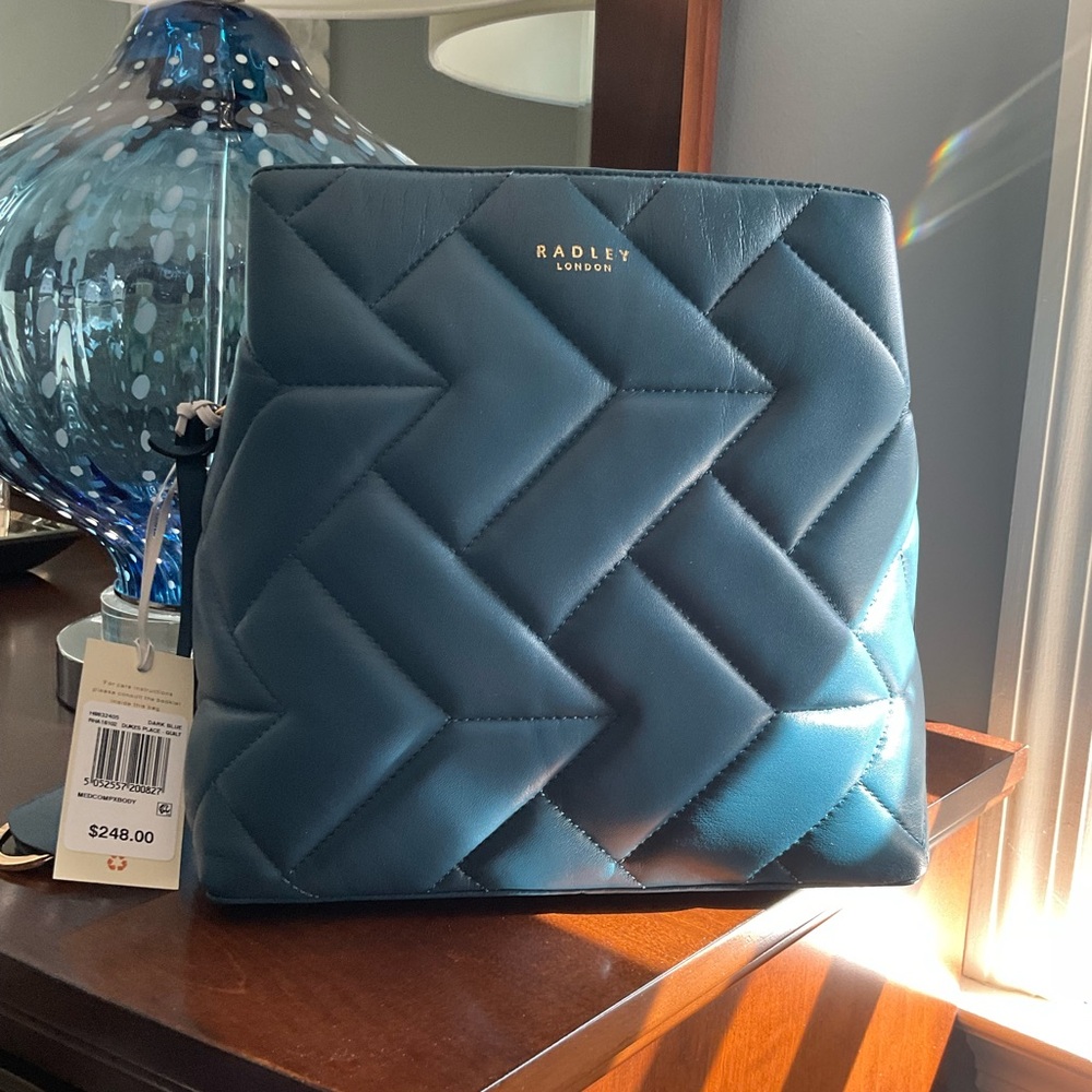 Brand new!!  Radley London Quilted Crossbody Bag!